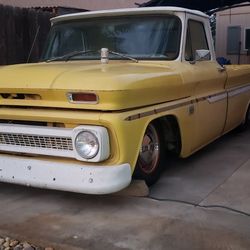 1966 Chevy  C10 Long Bed Nice Project  Pu