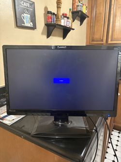 2-24” planar computer monitors