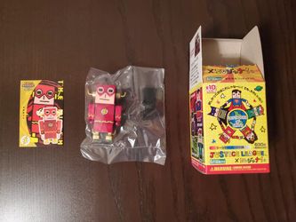 New Flash Metallic Mini Figure Justice League Korejanai Kotobukiya + Card 2012