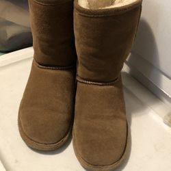 BearPaw Suede Mid-Calf High Boots