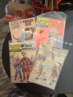 Classic Illustrated comic books