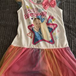 Jojo Siwa Ballerina Nightgown Size 6-6X 