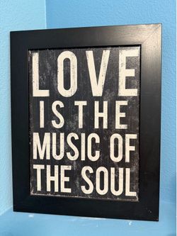 Love Quote Wood Decor