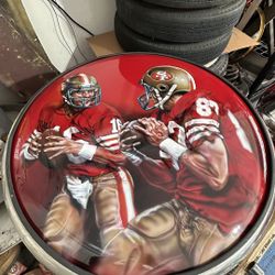 Joe Montana 49er Spare Tire Cover Chevy Ford Dodge Van 