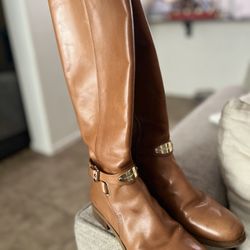 Michael Kors Leather Boots