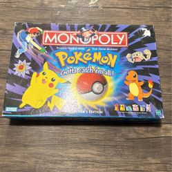 Pokemon Monopoly Game