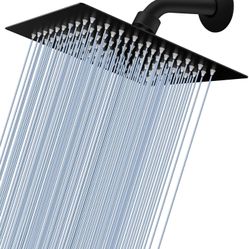 Voolan Rain Shower head, High Pressure Shower Head Made of 304 Stainless Steel
