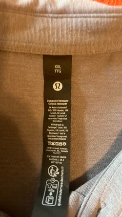 Lulu Lemon Xxl Shirt