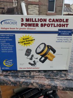 Tracker power spotlight