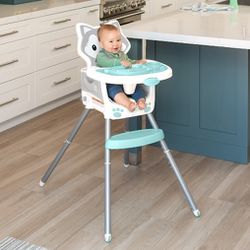 Infantino Grow-with-Me 4-in-1 Convertible High Chair, 