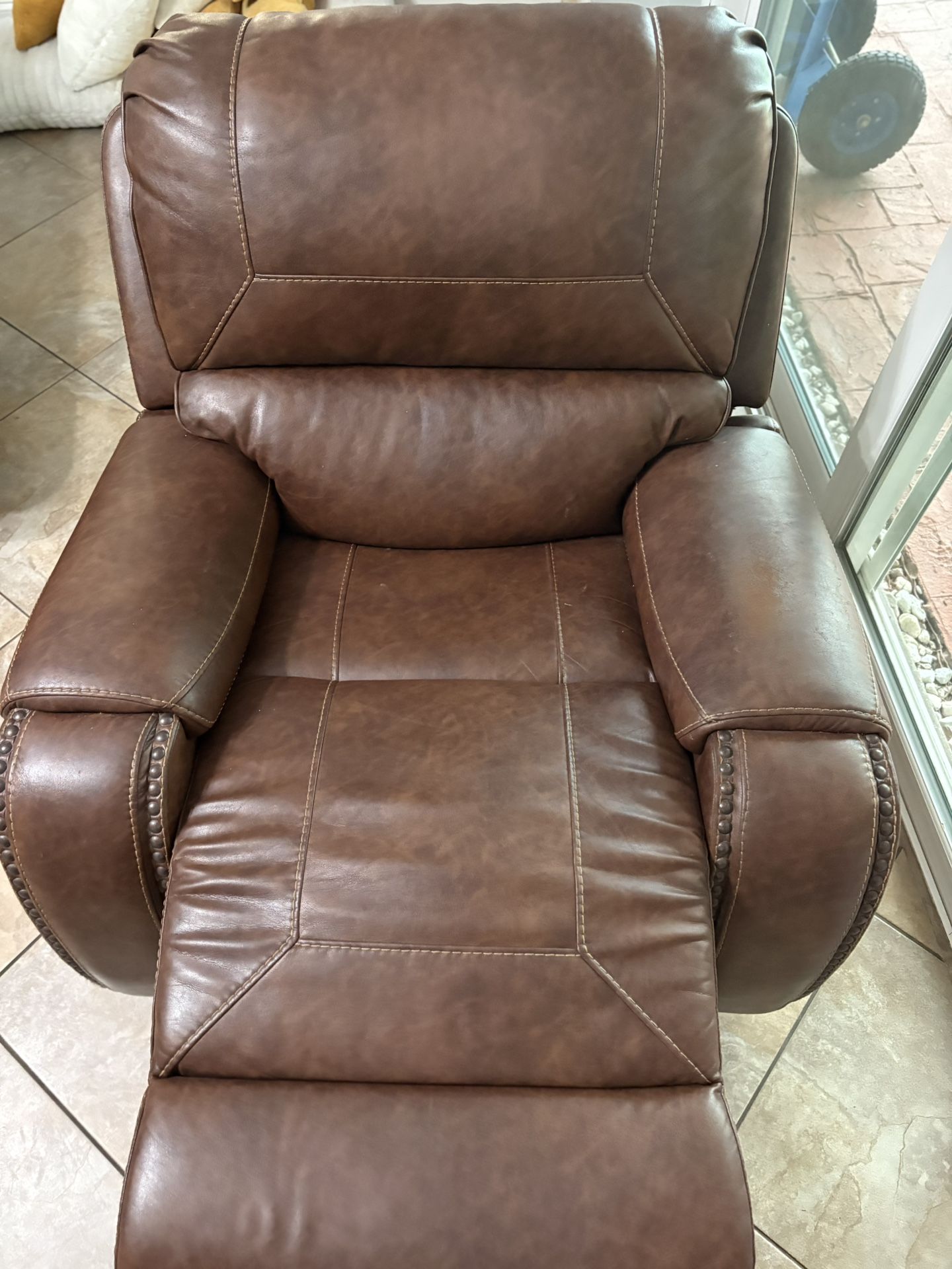 Leather Recliner Chair