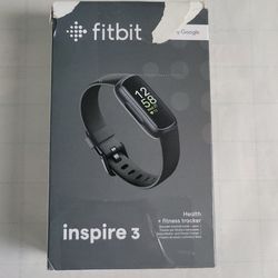 Fitbit Inspire 3 Activity & Fitness Tracker – Black Midnight Zen