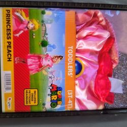 Princess Peach costume for toddlers