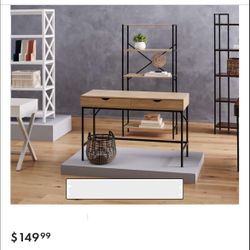 Modern Wooden Desk Like New