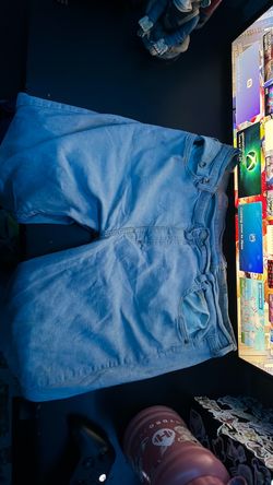 Light Blue Denim Shorts