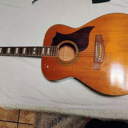 Vintage 70s Ensenada FG-43 6 String Acoustic MIK/Reverb