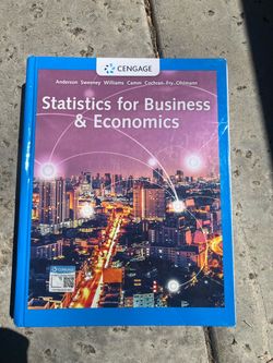 Statistics for business and economic s 14e