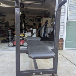 Exercise Weight Bench With Weights