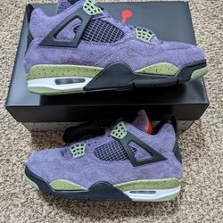 Air Jordan 4 Canyon Purple Sizes 8m