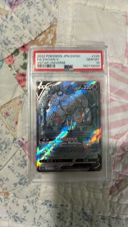 PSA 10 Zacian V Full Art Pokemon Card Japanese