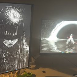 Samsung Odyssey G5 27” 240Hz Gaming Monitor and Acer Nitro 27” WQHD 180 Hz FreeSync Monitor