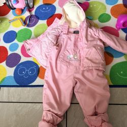 Baby Girl Snowsuit 