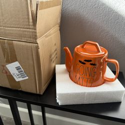 Rae Dunn Going Batty Teapot