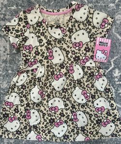 New With Tags. Authentic Hello Kitty Little Girls Dress. 5T-only 1