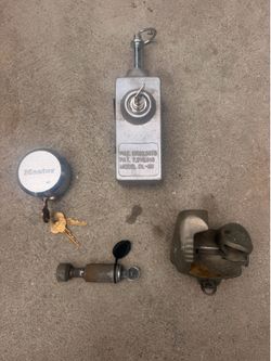 HEAVY DUTY TRAILER LOCKS $45