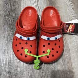 Lightning McQueen Crocs size M9/W11