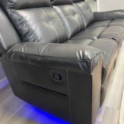 Reclining Sofa Couch WITH INTEREST-FREE PAYMENT OPTIONS 