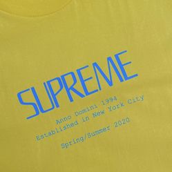 Supreme Anno Domini Tee Size XL (SS20)