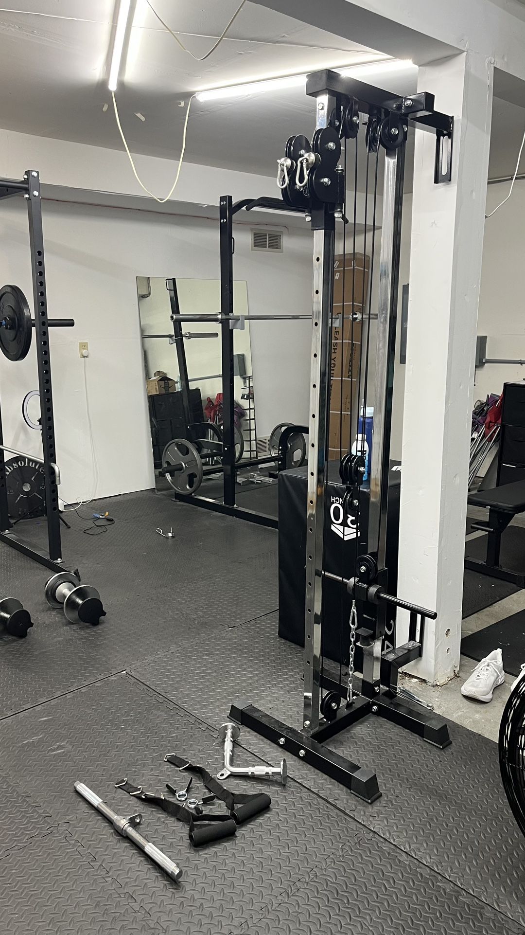 Titan Wall Mounted Cable Machine Pulley System