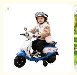 HEIMILI Kids Electric Ride-On Scooter