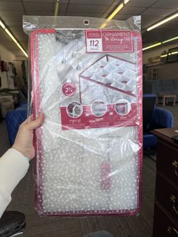 🎄 BRAND NEW Ornament Storage Organizer – Holds 112 Ornaments! 🎄