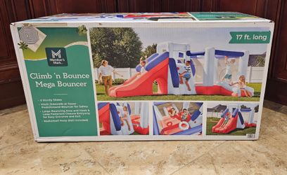 Mark Climb 'n Bounce Kids Inflatable Mega Bounce House
