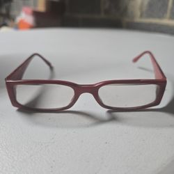 Versace MOD.3022 Eyeglass Frames – Red – Made in Italy