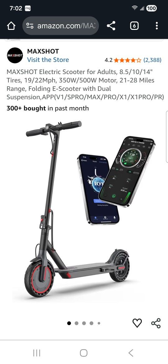 Maxshot Electric Scooter