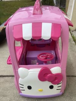 Used Hello Kitty 12-Volt "Eats and Treats" Sweet Food Truck Play-Center Ride-On
