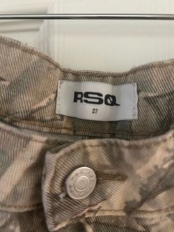 RSQ Camo Jeans Size 27