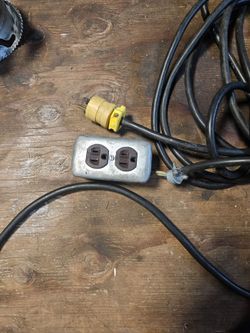 Heavy duty extension cord