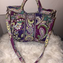 Vera Bradley shoulder tote bag 