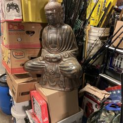 Sitting Buddha metal $495