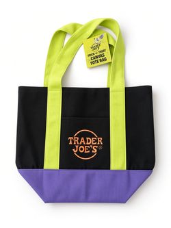 Trader Joe's Trick-or-Treat Canvas Tote Bag