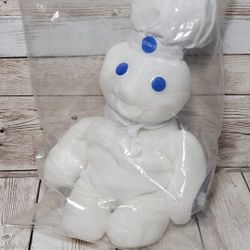Pillsbury Doughboy 1997 Beanbag Plush 8" Stuffed Figure