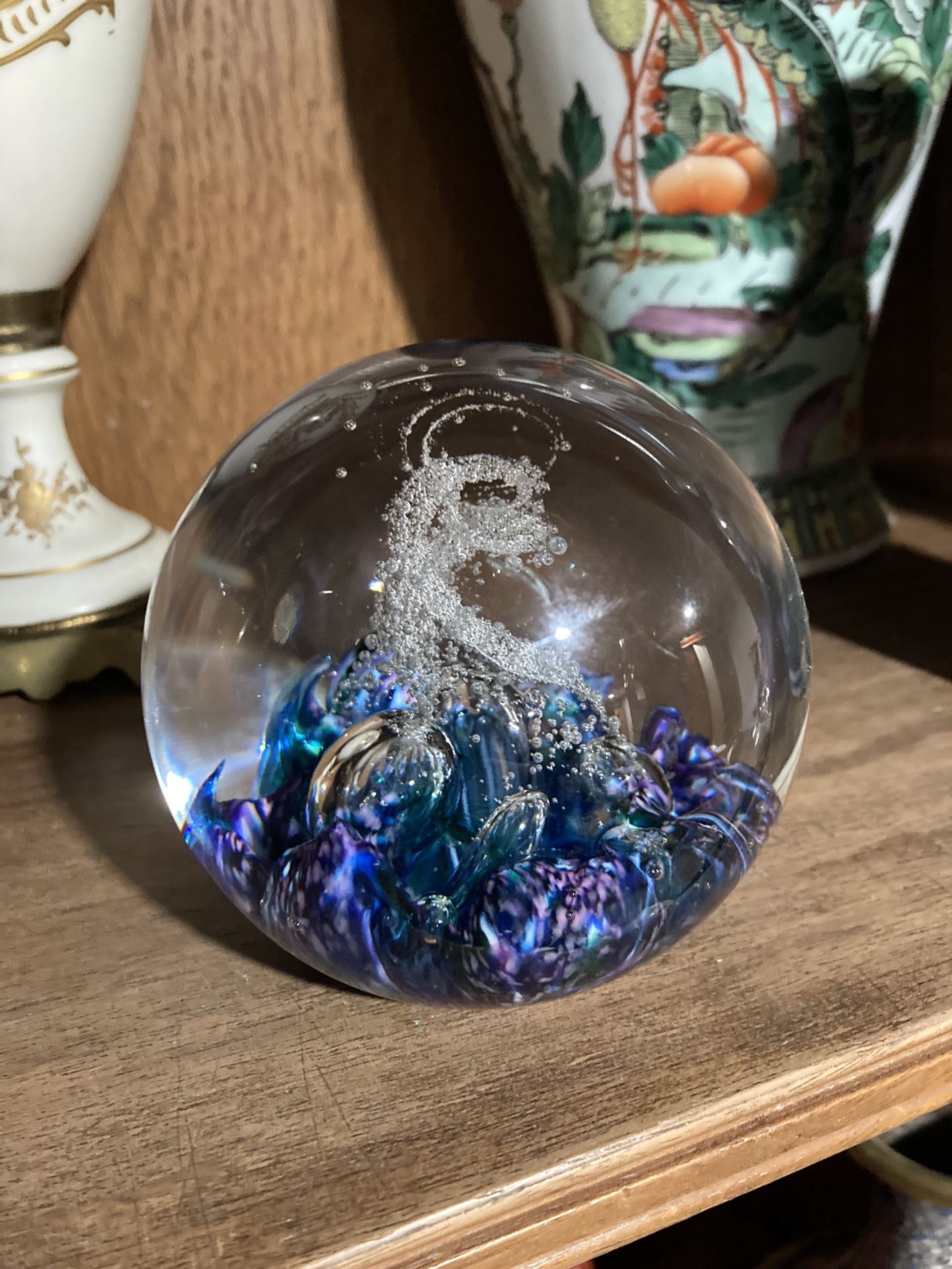 Selkirk Glass Studio Paperweight