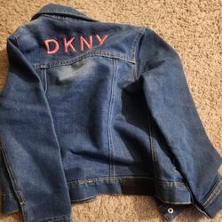 Girls Dkny Jean Jacket Size 6