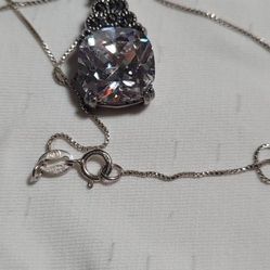  925 Silver Necklace  *