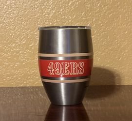 SF 49ers Tervis Stainless Steel 12oz Wine Tumbler
