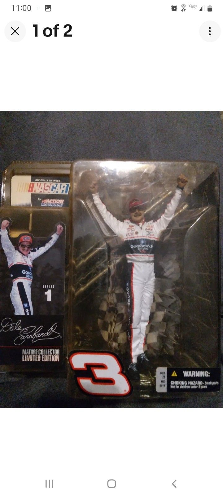 Nascar Series 1 Action Figure Dale Earnhardt Sr. 2003 Legacy